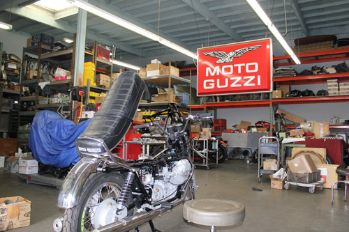 cycle garden guzzi girl